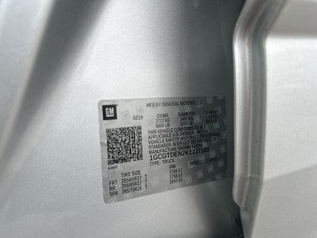 2019 Chevrolet Colorado Z71