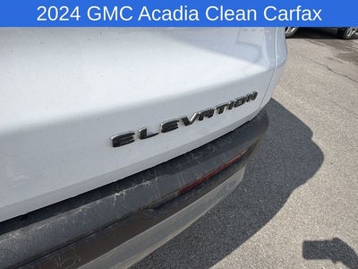 2024 GMC Acadia Elevation