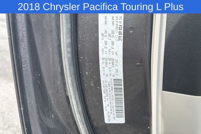2018 Chrysler Pacifica Touring L Plus