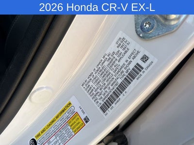 2026 Honda CR-V EX-L