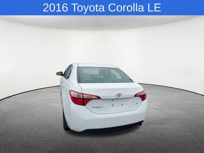 2016 Toyota Corolla LE