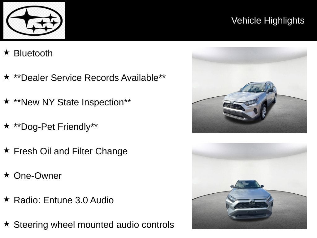 2019 Toyota RAV4 LE