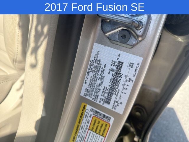 2017 Ford Fusion SE