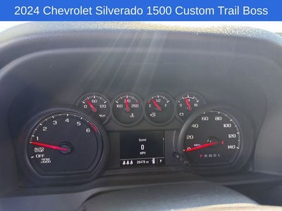2024 Chevrolet Silverado 1500 Custom Trail Boss