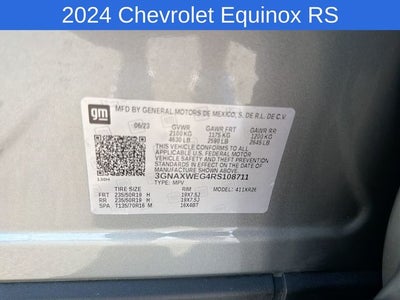 2024 Chevrolet Equinox RS