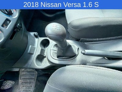 2018 Nissan Versa 1.6 S