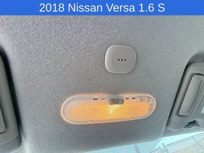 2018 Nissan Versa 1.6 S