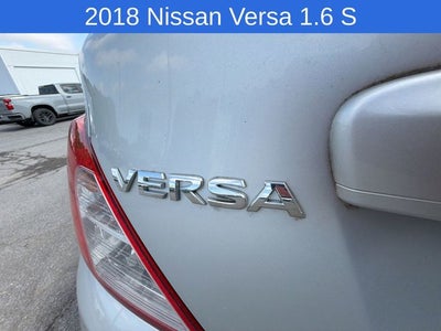 2018 Nissan Versa 1.6 S