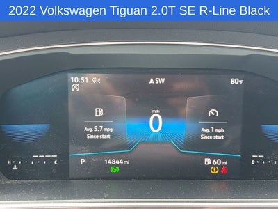2022 Volkswagen Tiguan 2.0T SE R-Line Black