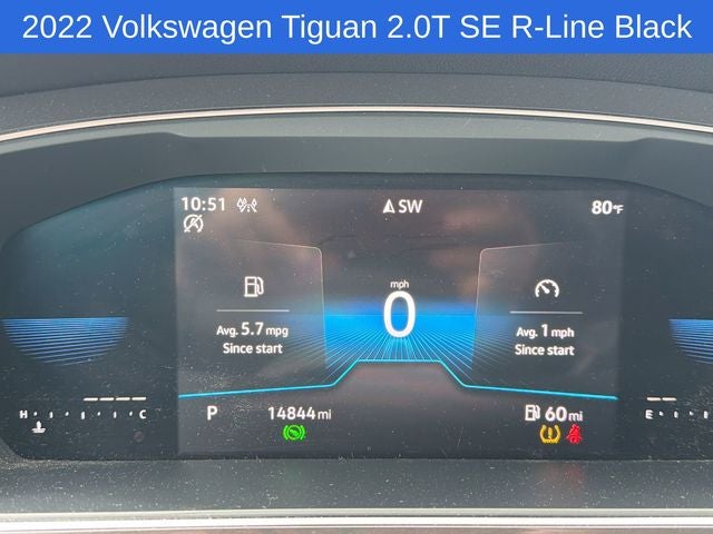 2022 Volkswagen Tiguan 2.0T SE R-Line Black
