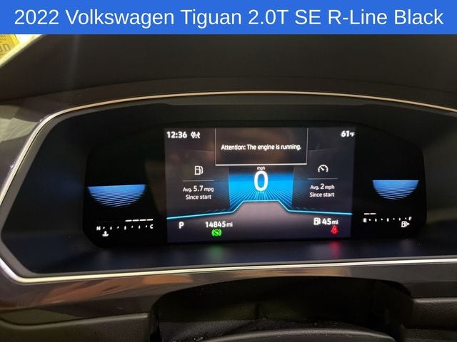 2022 Volkswagen Tiguan 2.0T SE R-Line Black