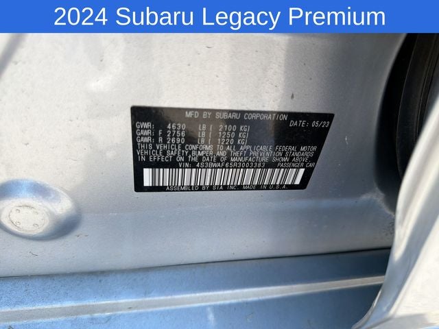 2024 Subaru Legacy Premium