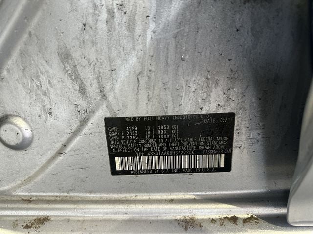 2017 Subaru Impreza 2.0i