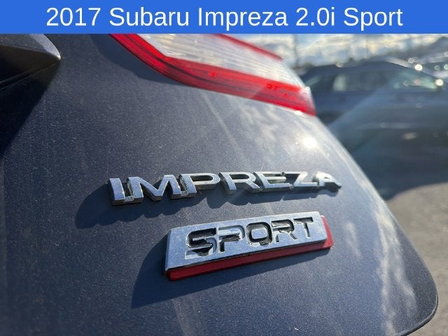 2017 Subaru Impreza 2.0i Sport