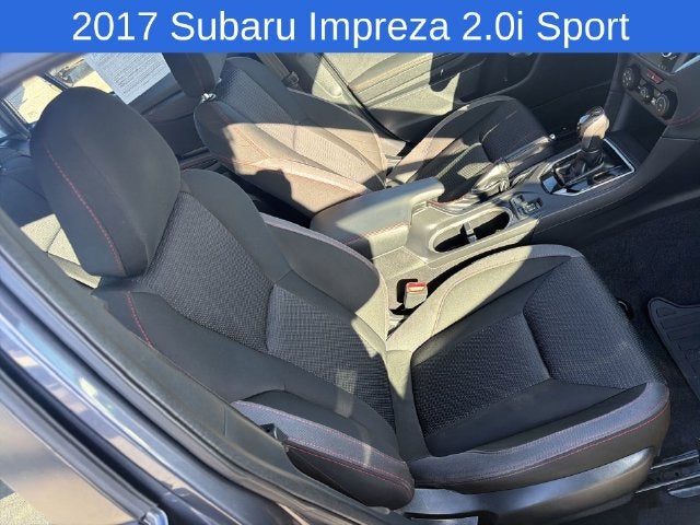 2017 Subaru Impreza 2.0i Sport