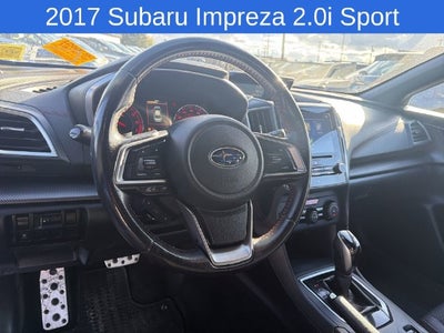 2017 Subaru Impreza 2.0i Sport