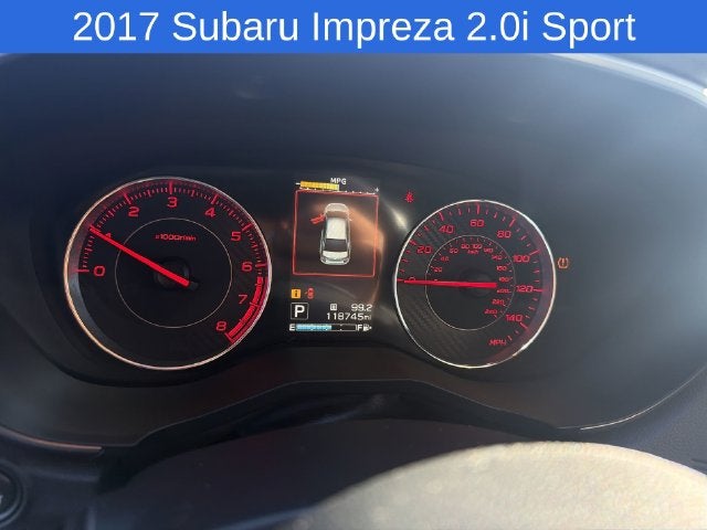2017 Subaru Impreza 2.0i Sport