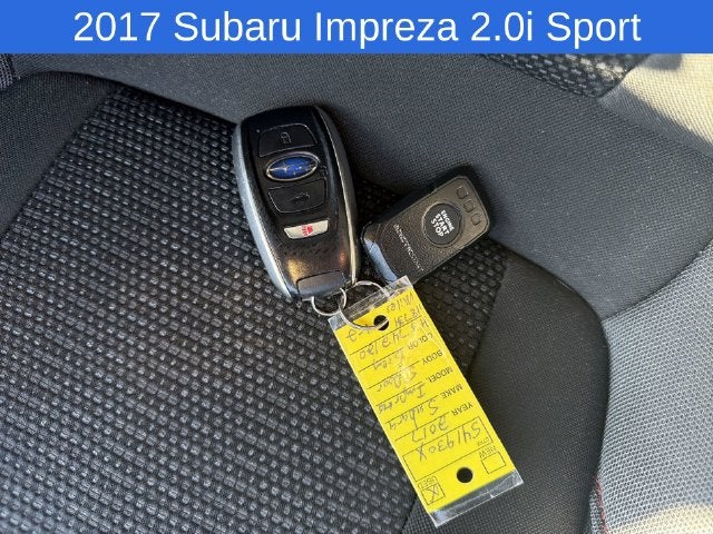 2017 Subaru Impreza 2.0i Sport