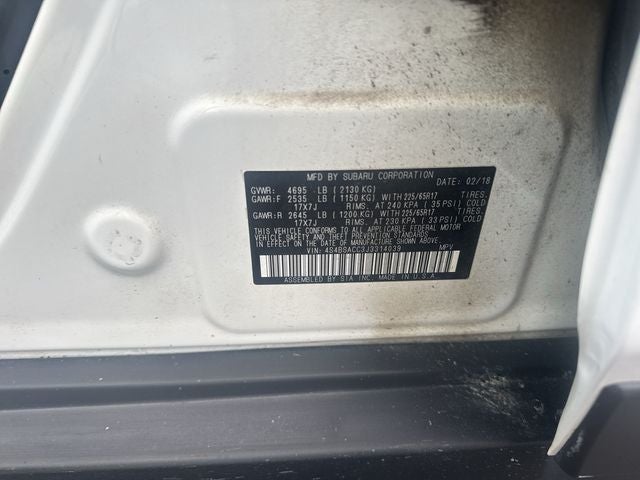 2018 Subaru Outback 2.5i Premium