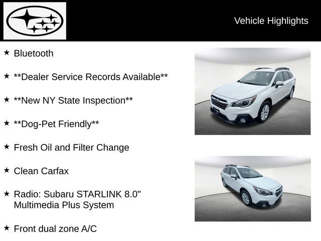 2019 Subaru Outback 2.5i Premium