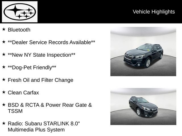 2019 Subaru Outback 2.5i Premium