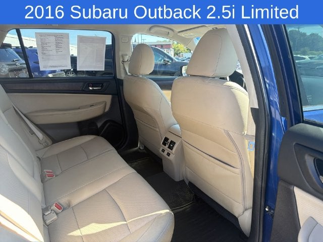 2016 Subaru Outback 2.5i Limited