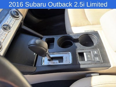 2016 Subaru Outback 2.5i Limited