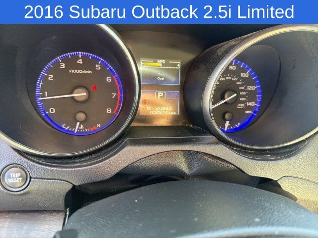 2016 Subaru Outback 2.5i Limited