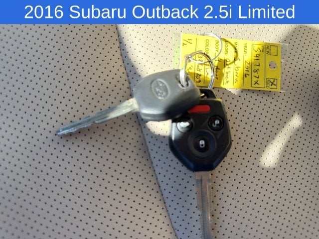 2016 Subaru Outback 2.5i Limited