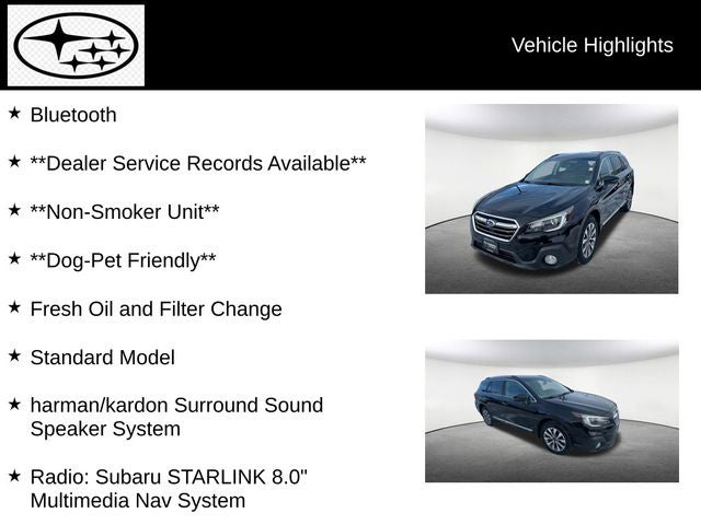 2019 Subaru Outback 3.6R Touring