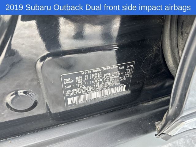 2019 Subaru Outback 3.6R Touring