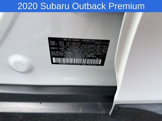 2020 Subaru Outback Premium