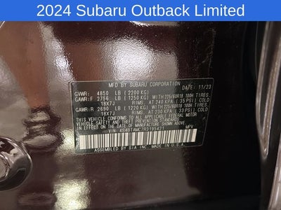 2024 Subaru Outback Limited