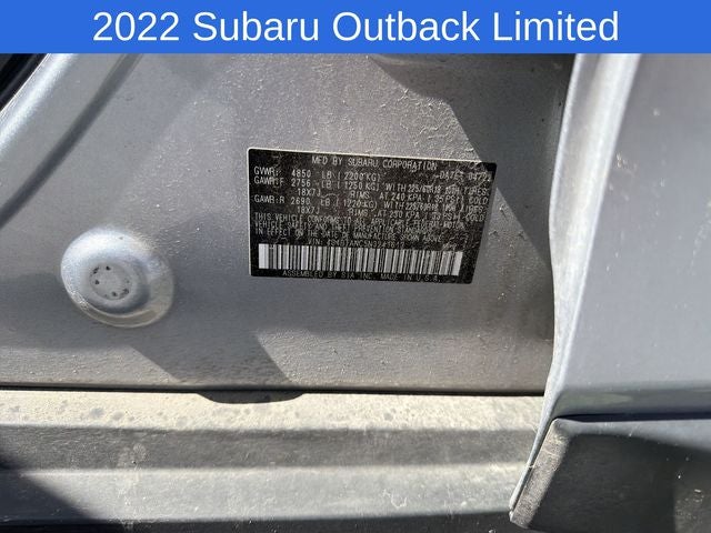 2022 Subaru Outback Limited