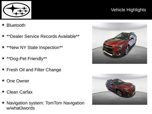 2025 Subaru Outback Limited XT