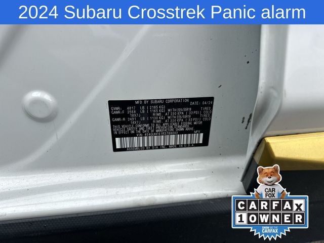 2024 Subaru Crosstrek Sport