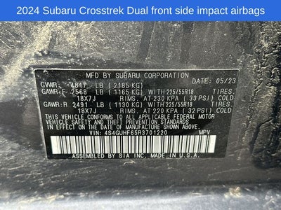 2024 Subaru Crosstrek Sport