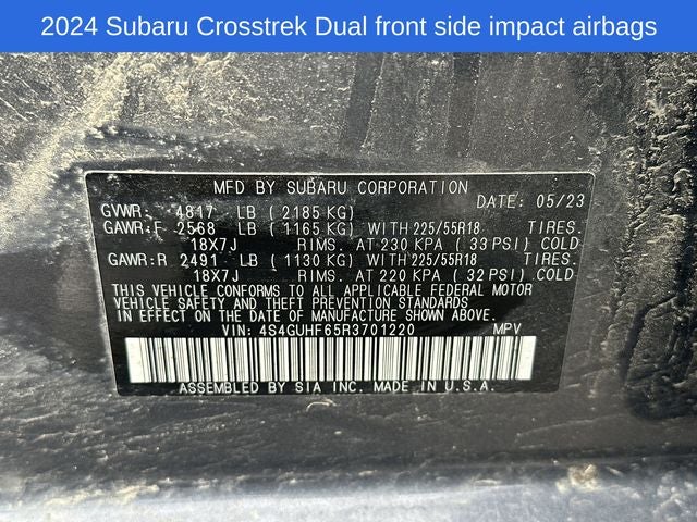 2024 Subaru Crosstrek Sport