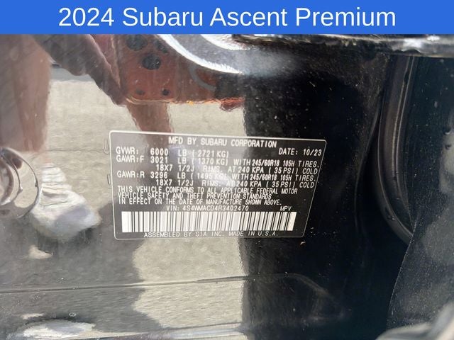 2024 Subaru Ascent Premium