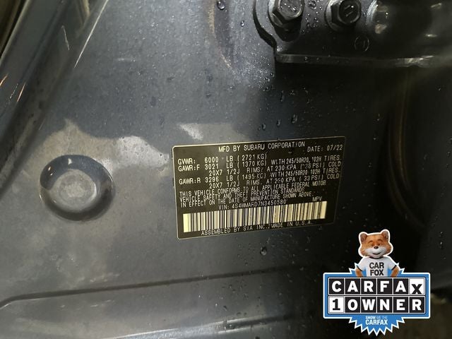 2022 Subaru Ascent Touring