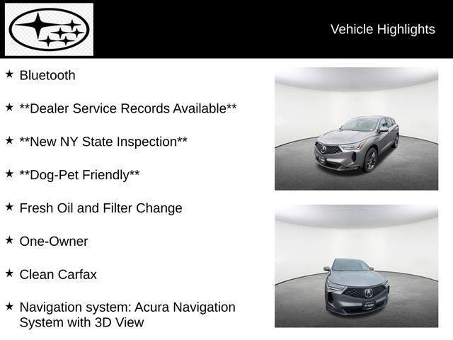 2023 Acura RDX A-Spec Package SH-AWD