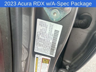 2023 Acura RDX A-Spec Package SH-AWD