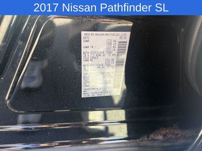 2017 Nissan Pathfinder SL