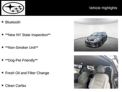 2019 Toyota Sienna XLE 7 Passenger