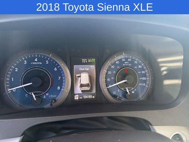 2018 Toyota Sienna XLE 8 Passenger