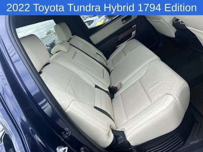 2022 Toyota Tundra Hybrid 1794 Edition