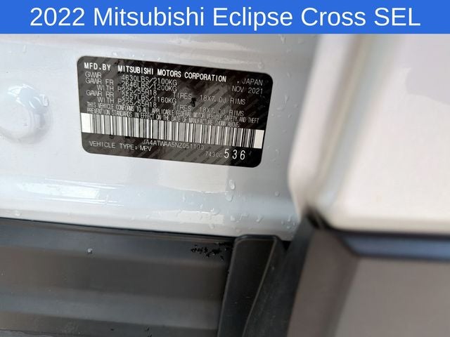 2022 Mitsubishi Eclipse Cross SEL