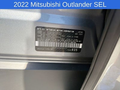 2022 Mitsubishi Outlander SEL