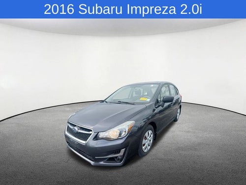 2016 Subaru Impreza 2.0i