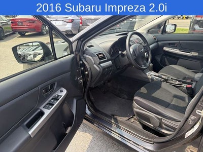 2016 Subaru Impreza 2.0i